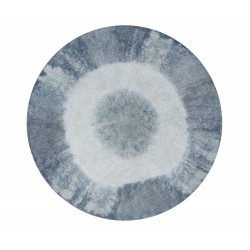 Lorena Canals skalbiamas kilimas "Tie-Dye Vintage Blue"